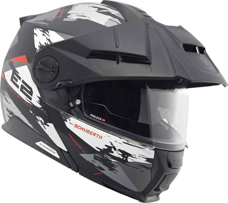 Schuberth Helmet E2 Trail Grey, 53 XS