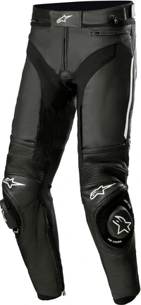 Alpinestars Leather pant Missile v3 Black/White, 50