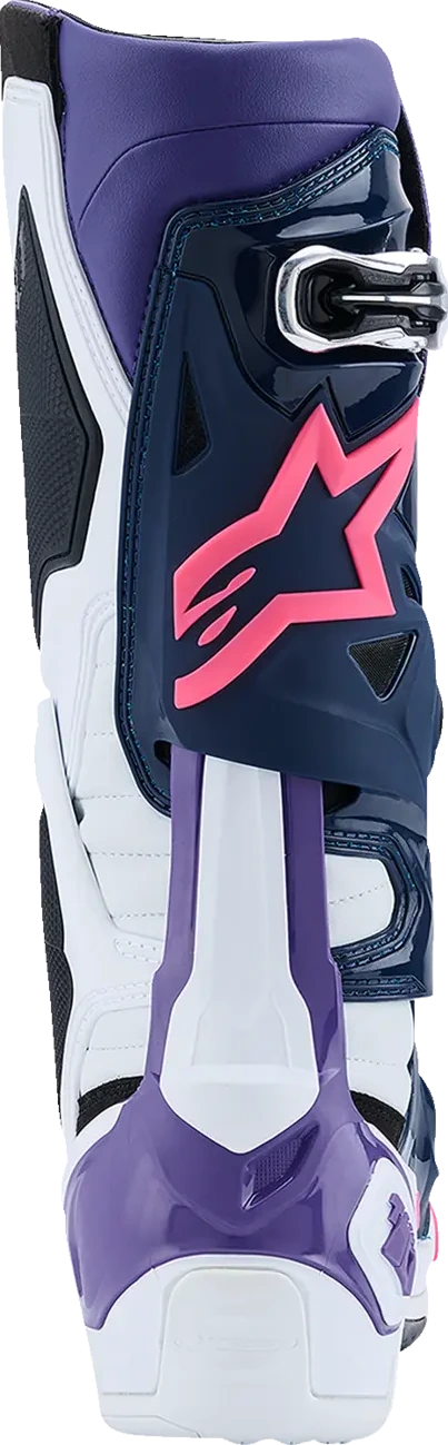 BOOT TECH 10 WHT/VLT/NVY/PINK 7