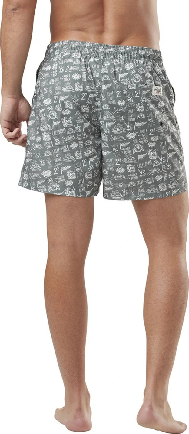 Von Dutch Printed swimshort, Multi-color, S