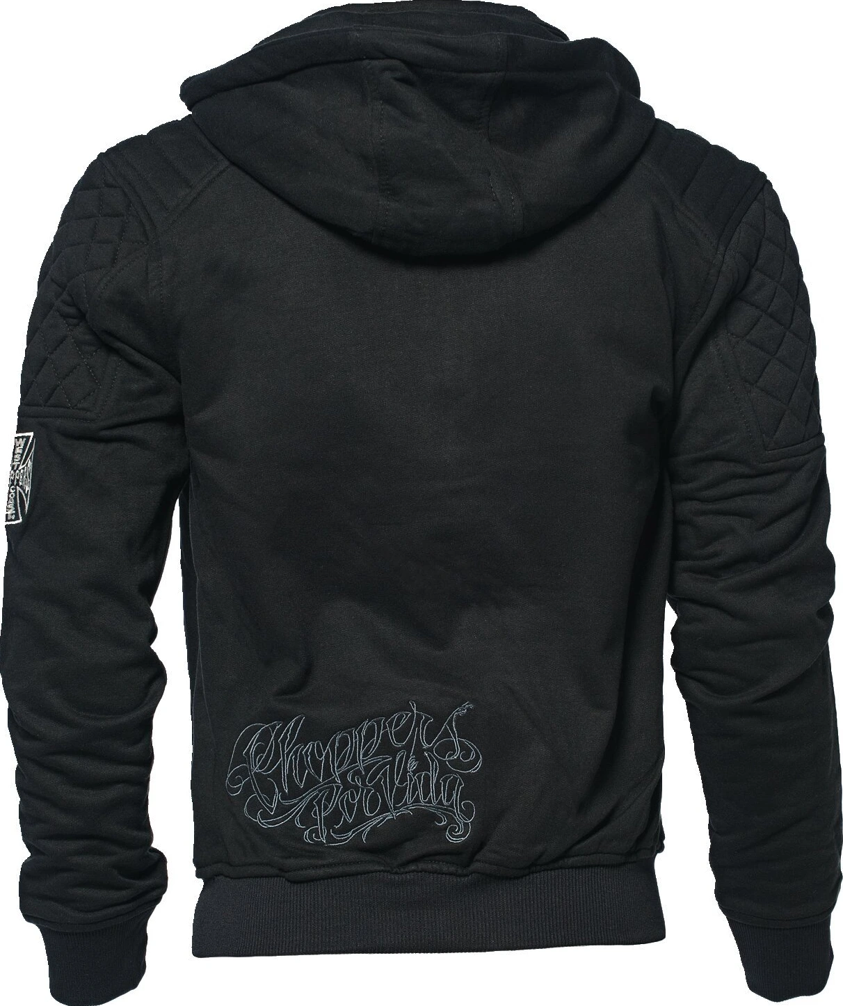 WCC Choppers Por Vida zip hoodie, Black, S