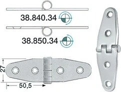 S.S reverse hinge