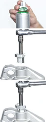 Инструмент для сжатия вилки Race Tech TFCT 3622 для SHOWA TAC/KYB Dual Chamber
