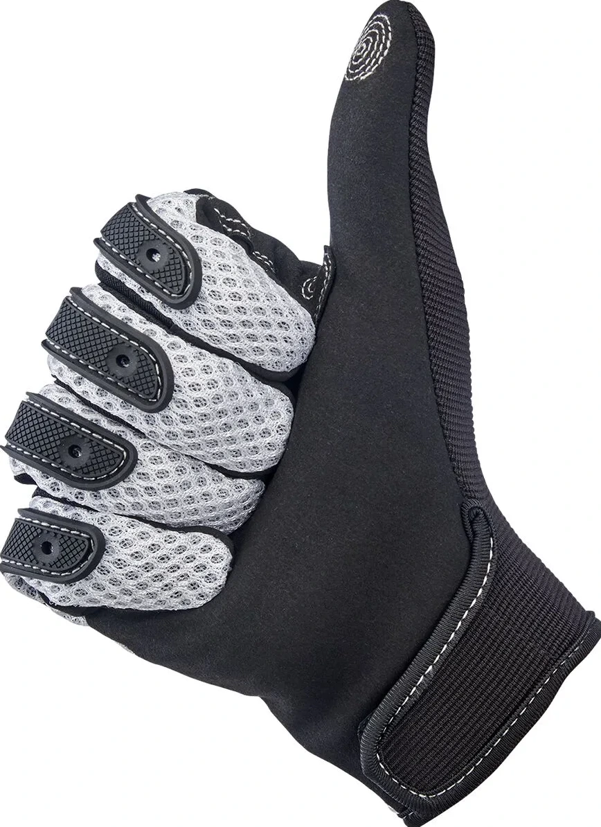 GLOVES ANZA WHT/BLK XS
