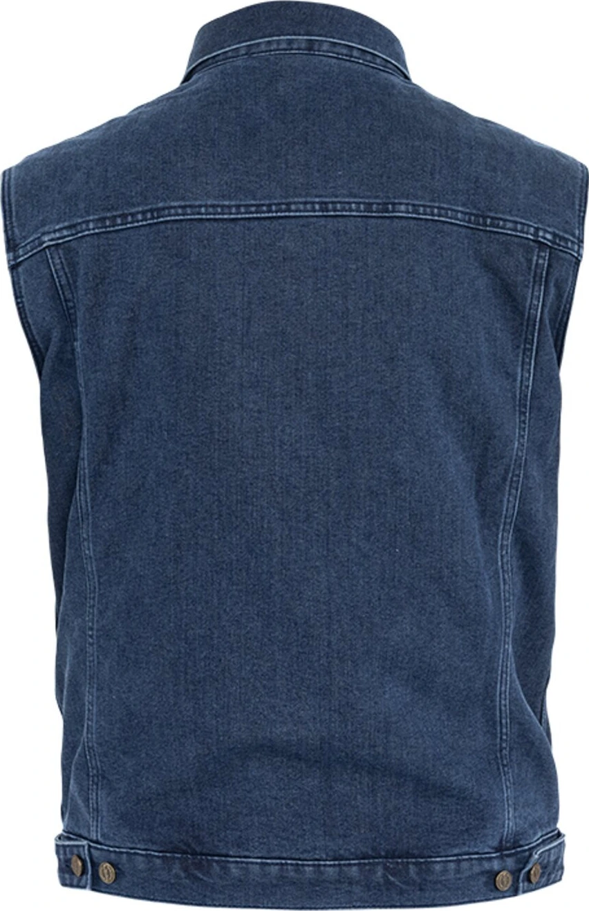 John Doe Trucker jeans vest, Blue, S
