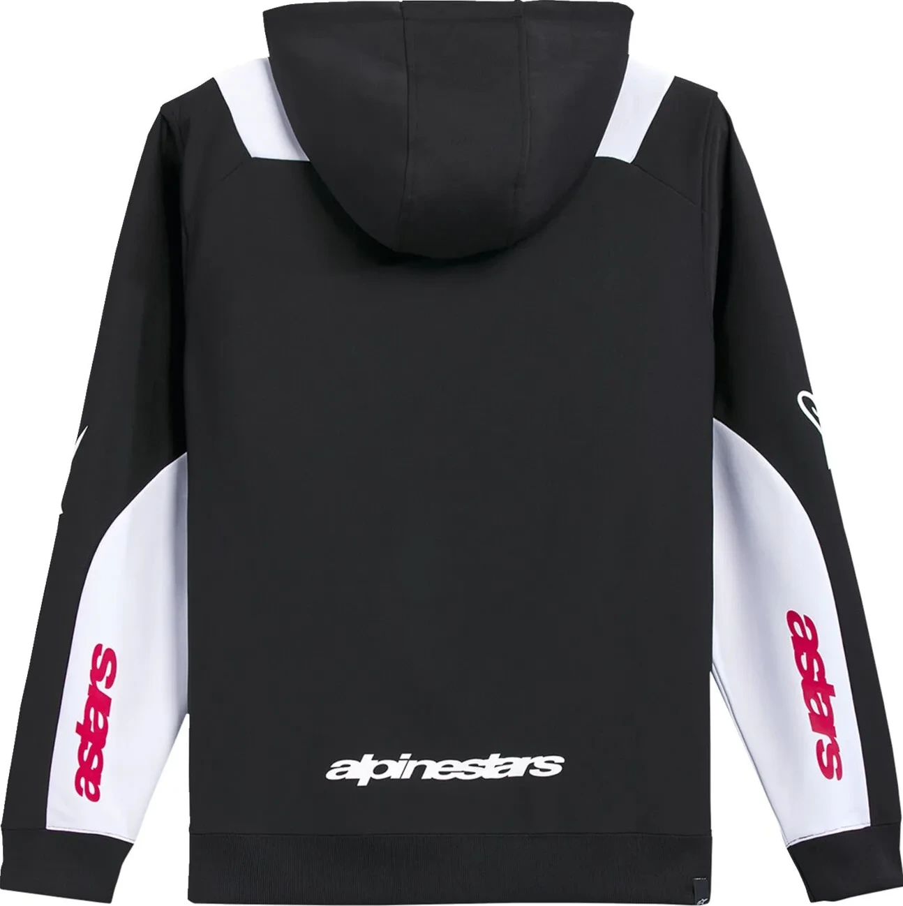 HOODIE ZIP SESSIONS V3 BLK/WHT/RD M