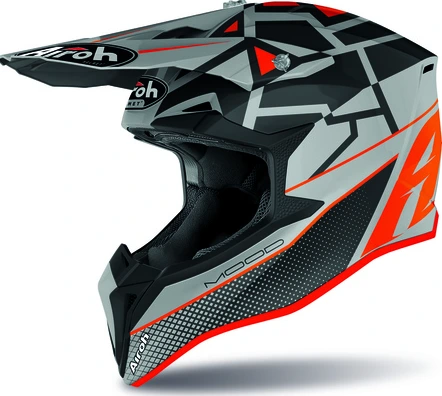 Airoh Helmet Wraap Mood orange matt M