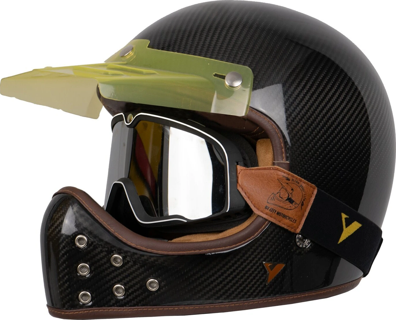 By City The Rock helmet, carbon, Black, S, Matte