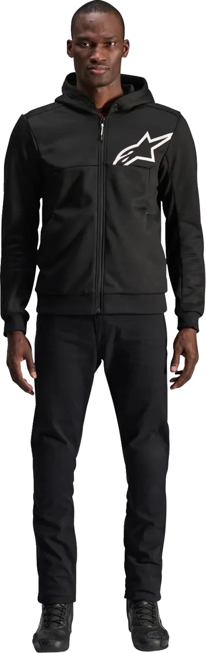 JACKET/HOODIE CHROME V2 BLK/WHT S