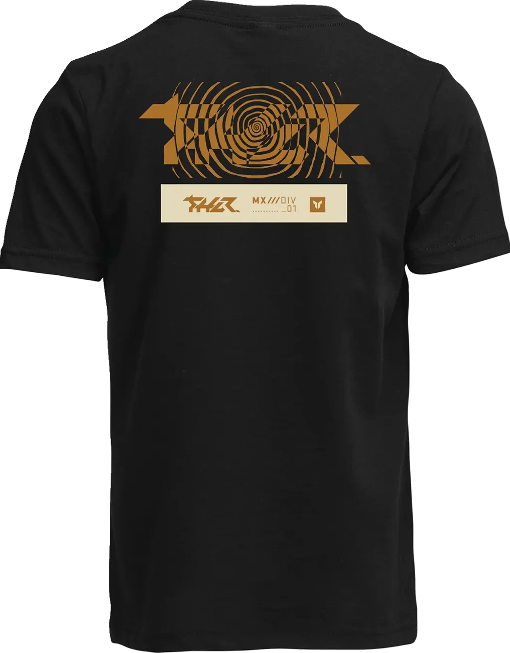 TEE YTH MIND CONTROL BLACK XS