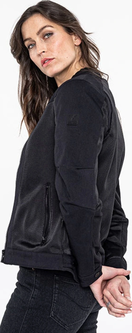 John Doe Aero mesh jacket women, Black, XS