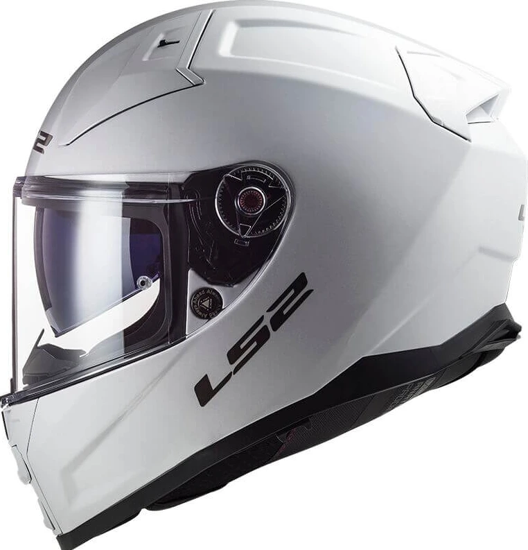 LS2 FF811 VECTOR II SOLID helmet - Gloss White, XL