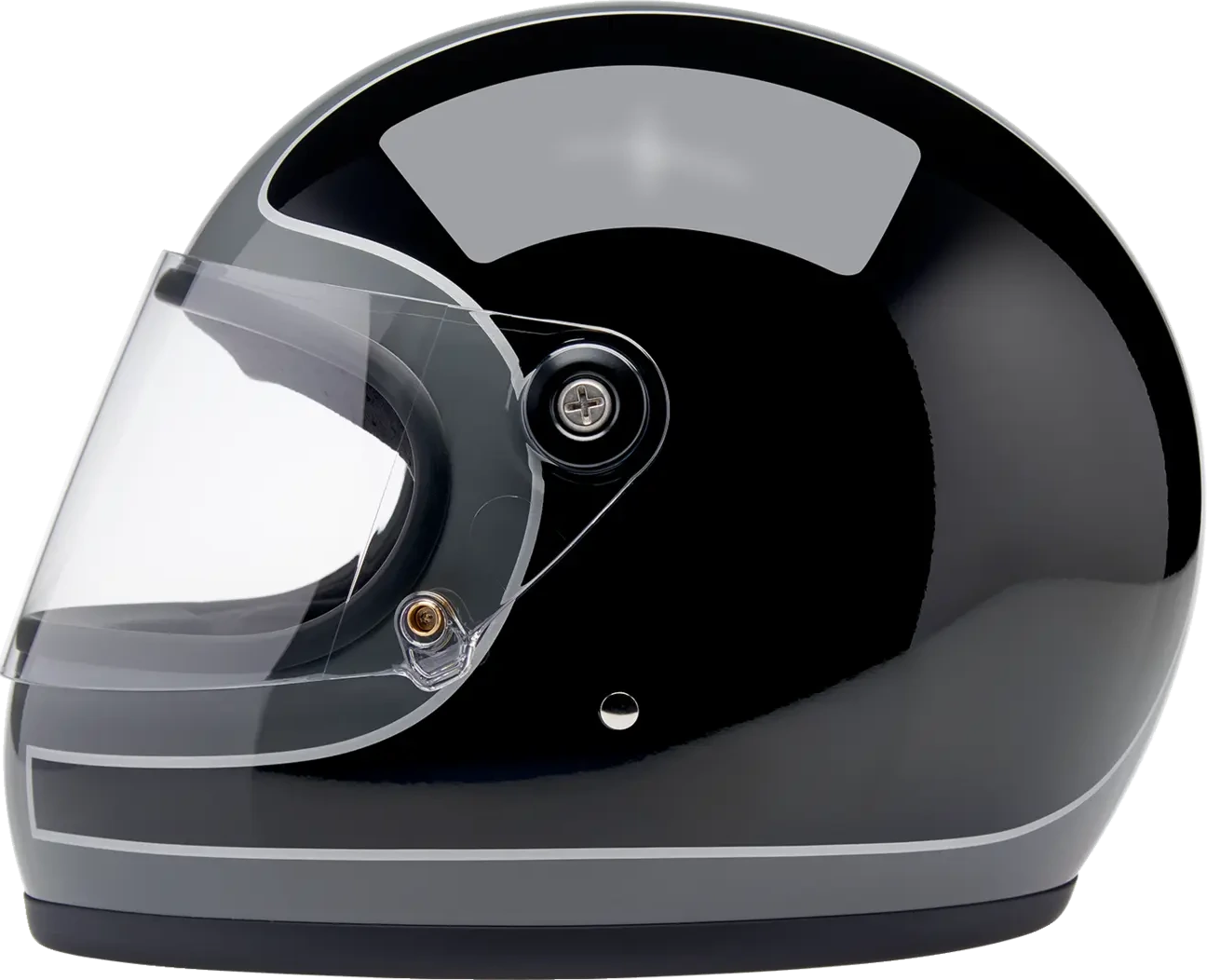 HELMET GRINGO S GLOSS STORM GRAY/BLACK TRACKER SM