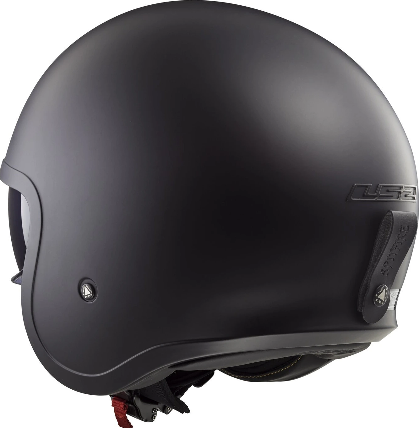 LS2 Spitfire II Solid helmet, Black, XS, matt