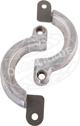 Orbitrade aluminium anode Yanmar SD20/30/40/50/60
