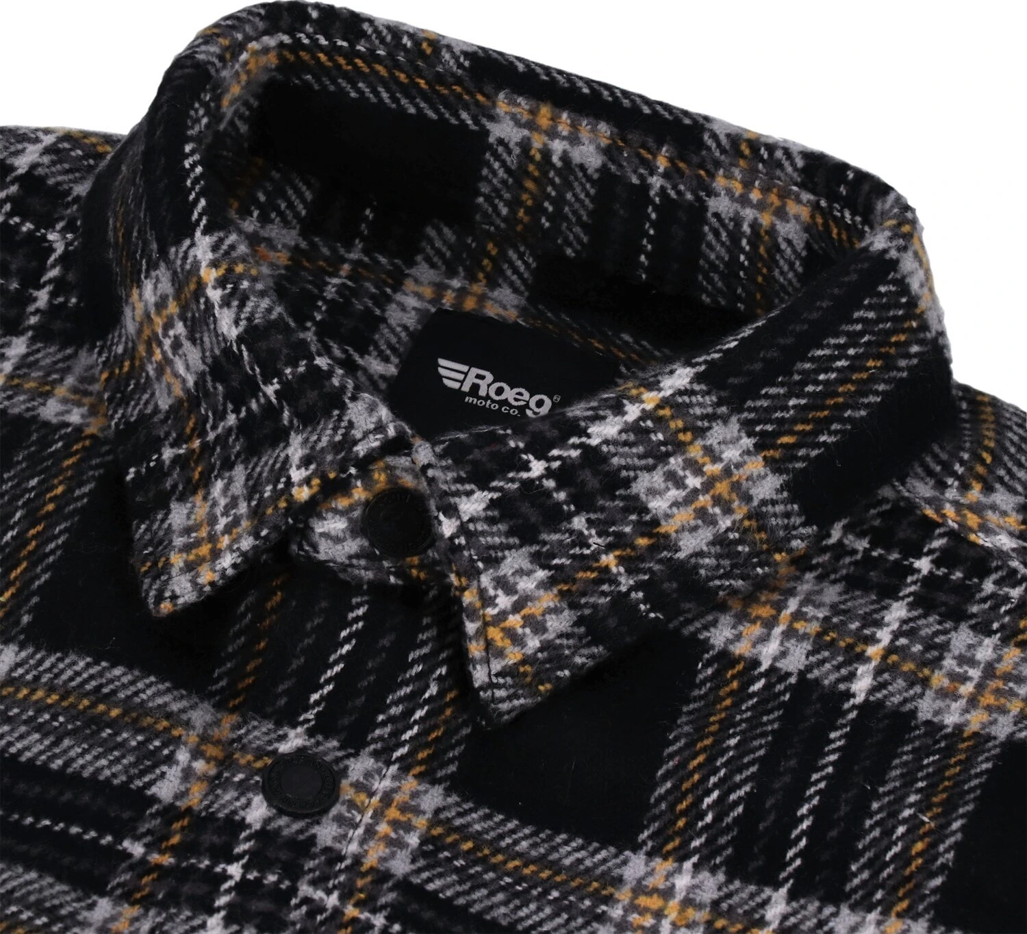 Roeg Blaze Flannel shirt, Gray, S