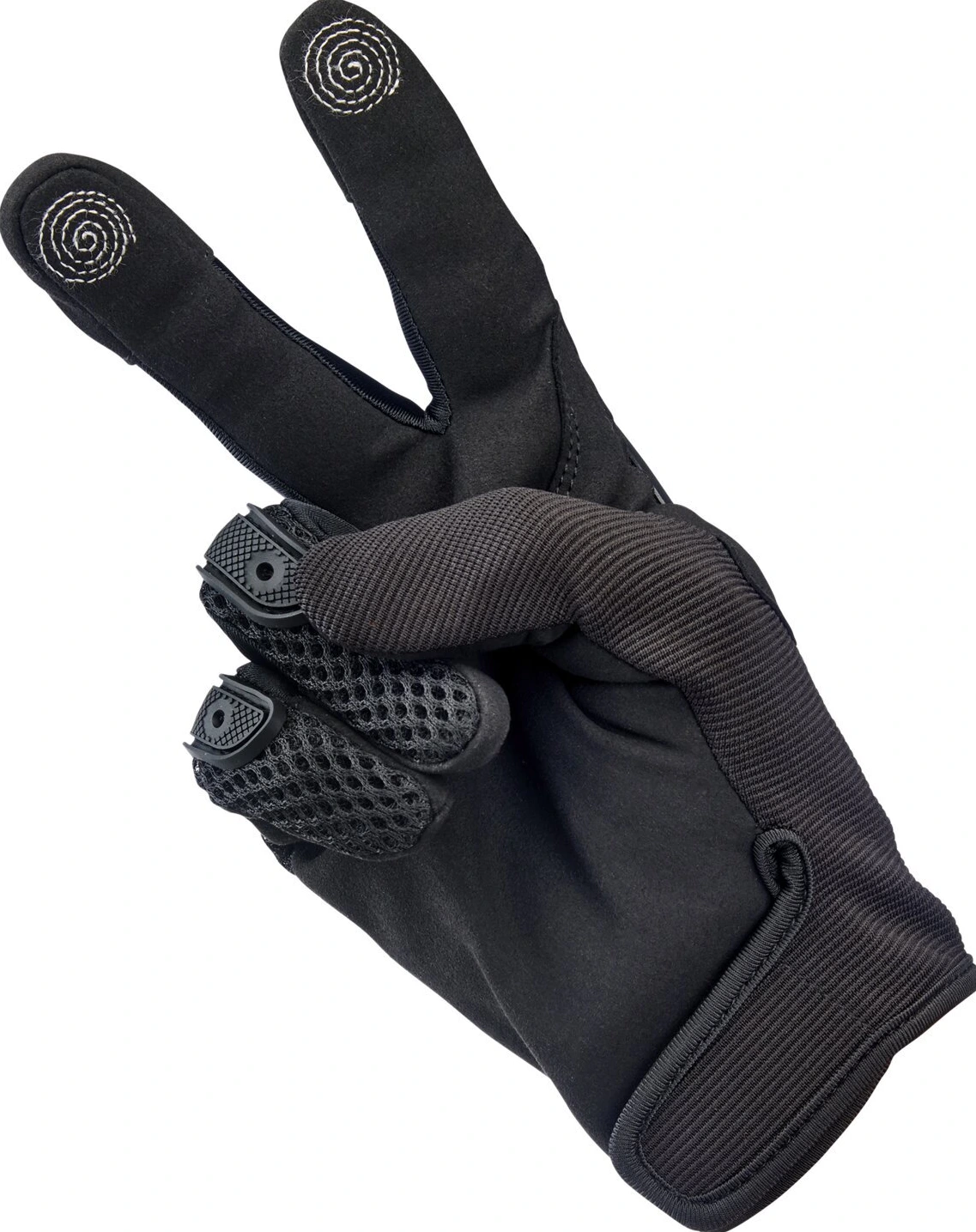 Biltwell Anza gloves, black out, XS