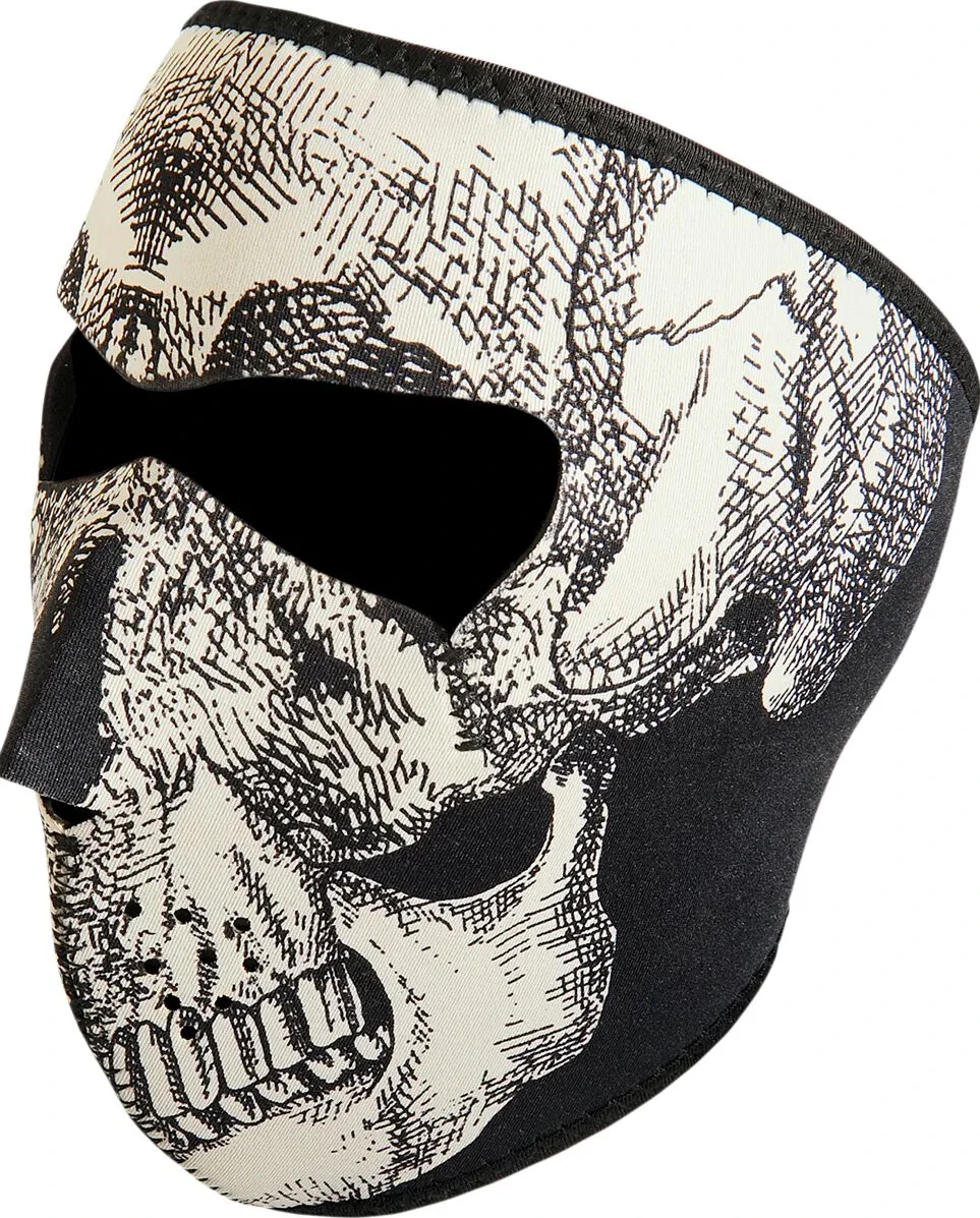 FACE MASK SKULL FACE GLOW
