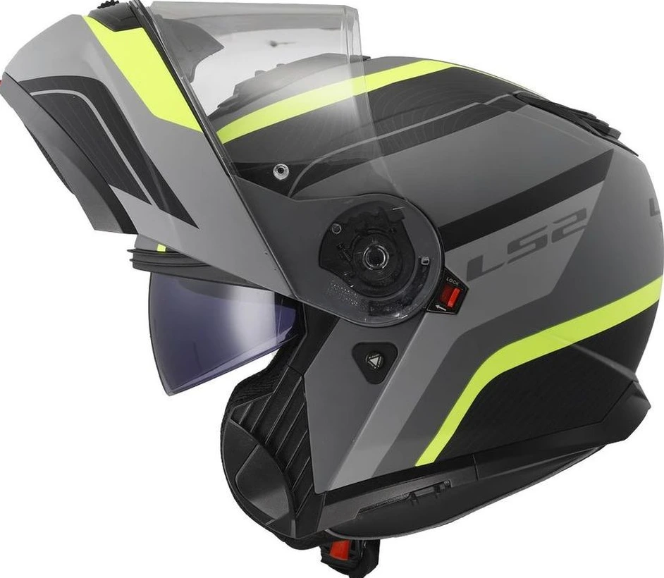 LS2 FF908 STROBE II MONZA helmet - S, White Blue Red