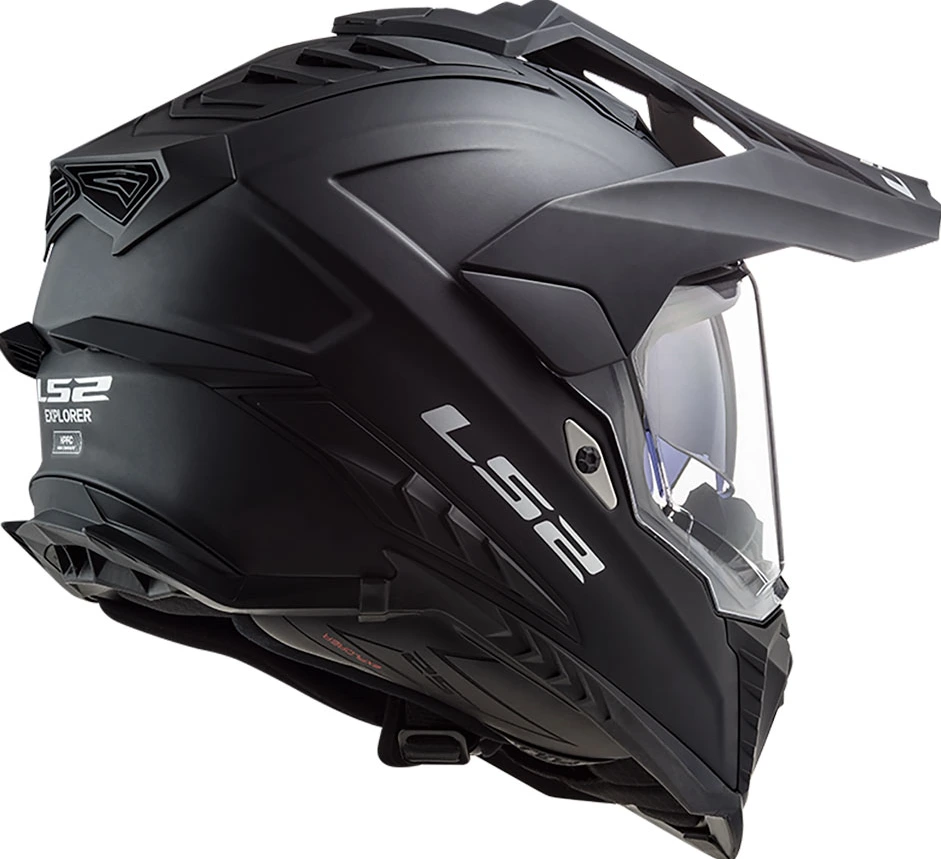 LS2 MX701 EXPLORER SOLID Helmet - L, Matt Black