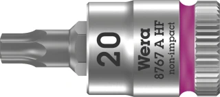 Wera Zyklop 1/4" Torx® socket bit with holding function