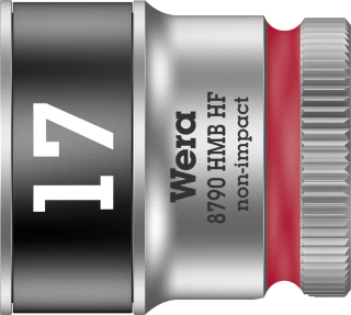 Wera Zyklop 3/8" socket with holding function - Metric 17.0
