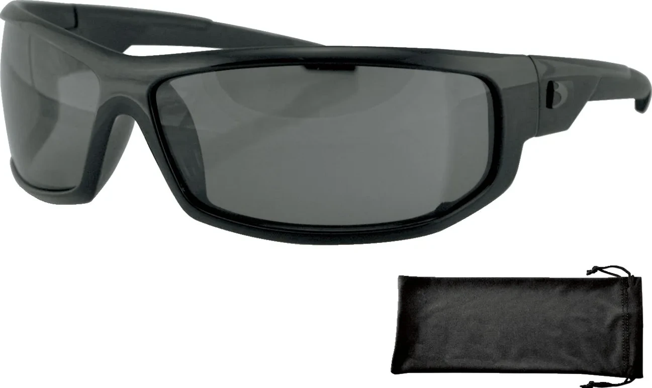 SUNGLASSES AXL BLACK W/ SMOKE LENS