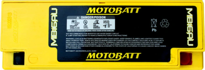 Аккумулятор Motobatt MB16AU