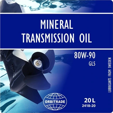 Orbitrade Käigukastiõli mineraalne 80W-90 20L Kott karbis