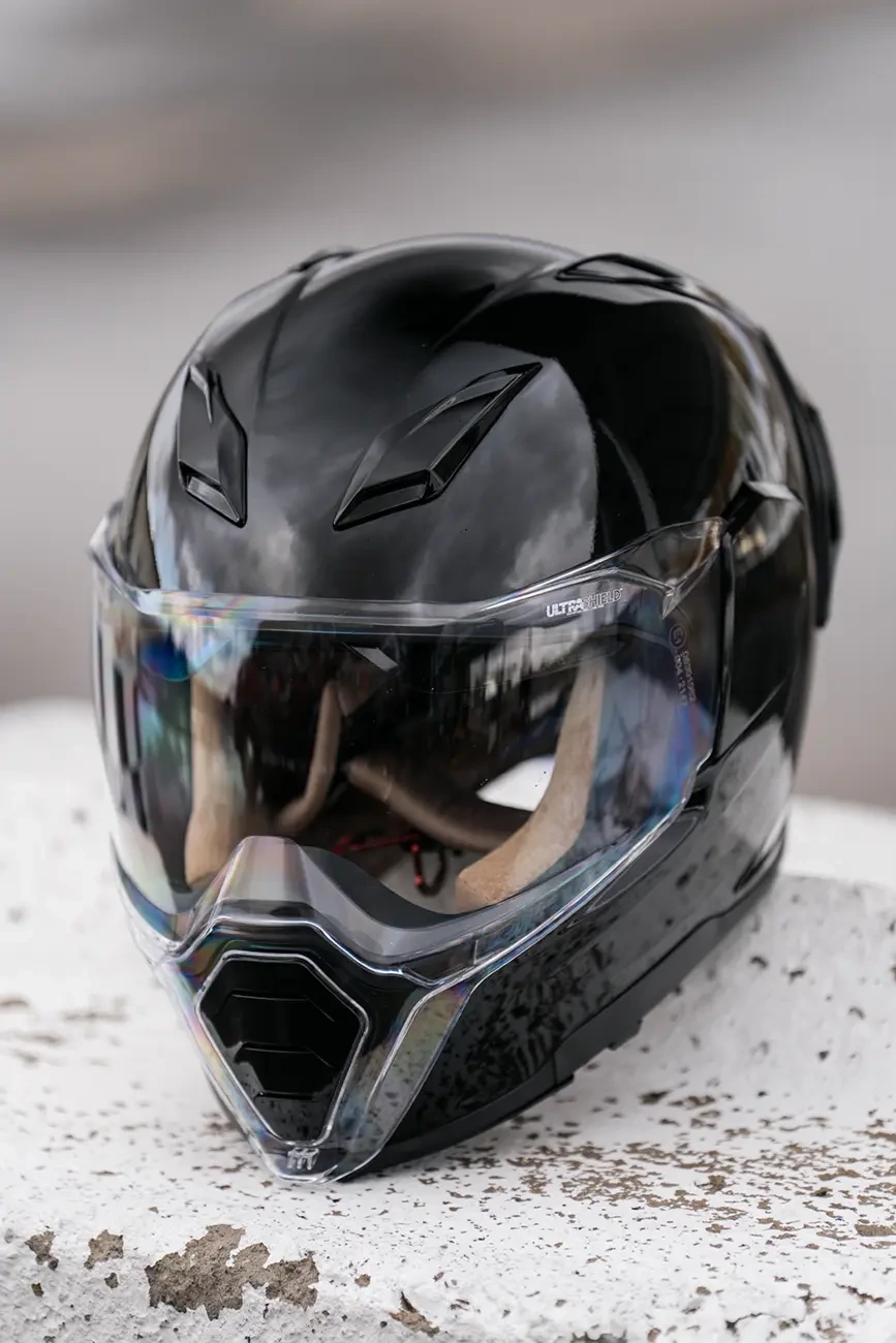 HELMET ULTRAFLITE GLOSS BLACK XS