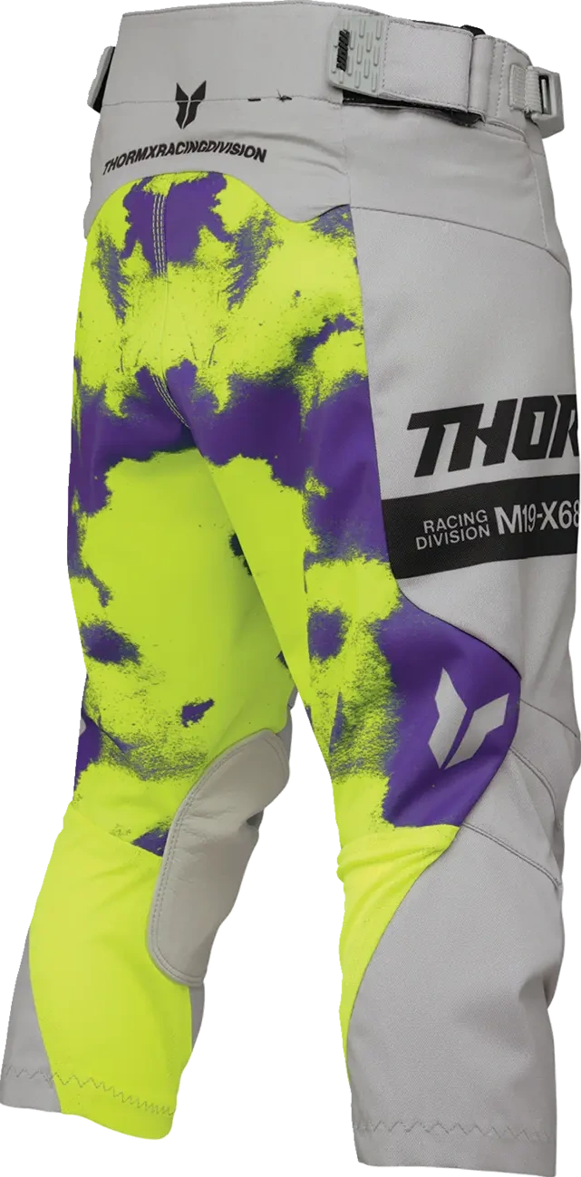 PANT YTH LAUNCHMODE BLEACH GRAY/ACID 18