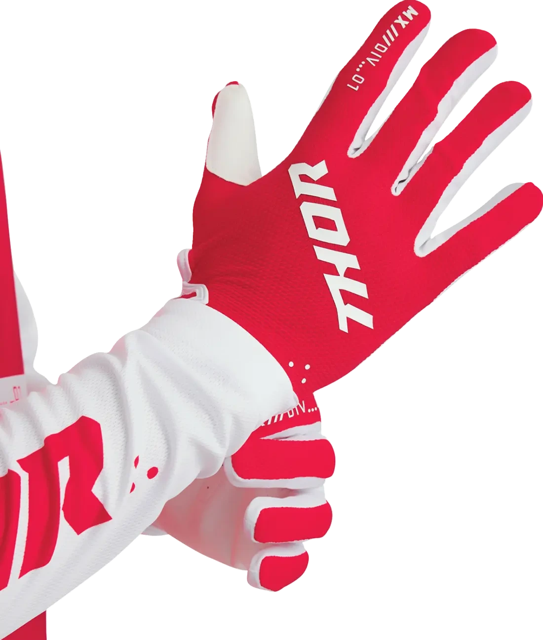 GLOVES RIDEMODE STATIC RED XS