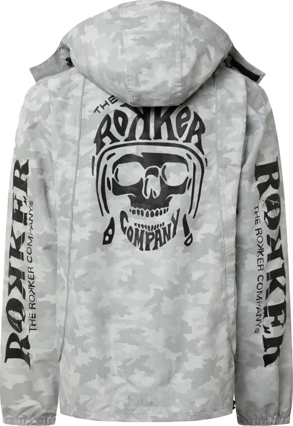 Rokker rainset, classic Gray, camouflage Gray, M