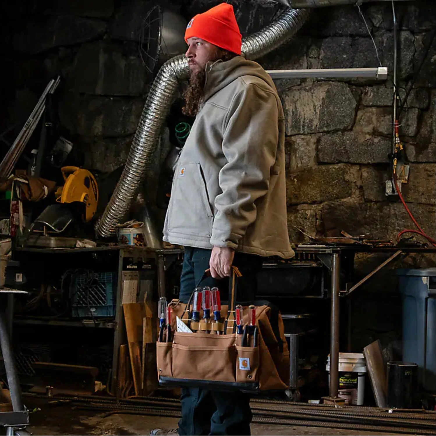 Carhartt Pocket Tool Bag, carhartt brown