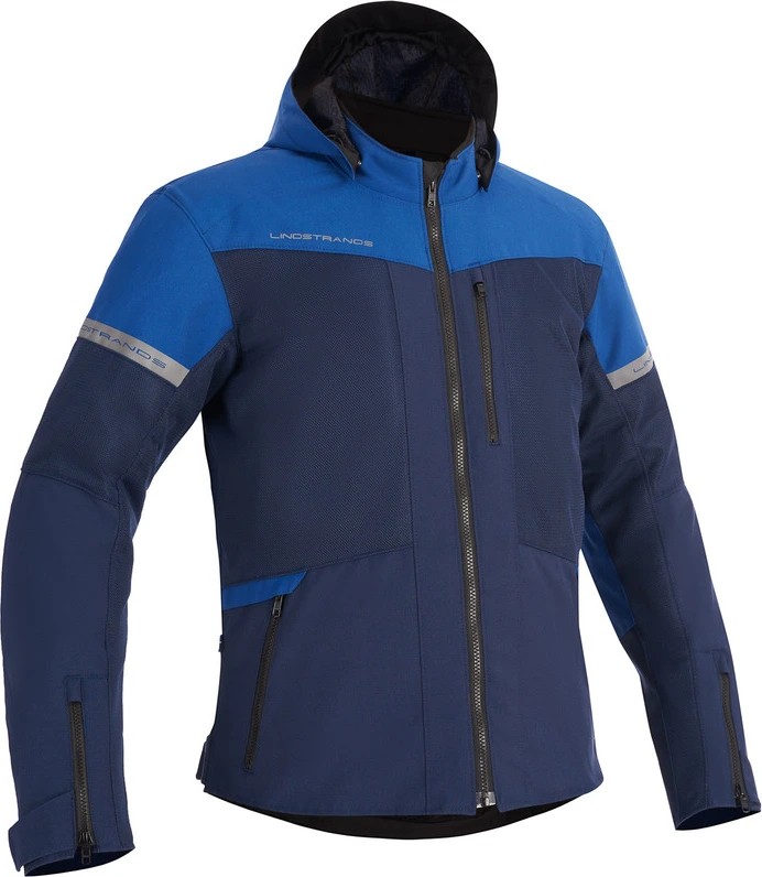 Lindstrands Textile Jacket Rexbo V2 Navy Blue, 48