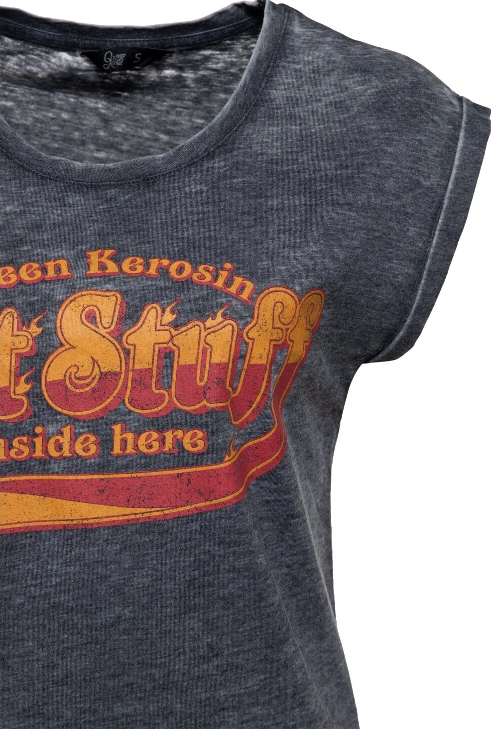 Queen Kerosin Hot Stuff t-shirt, anthracite Gray, M