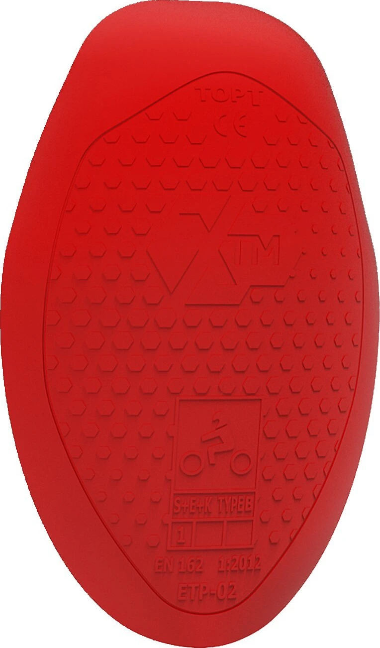 John Doe XTM knee protectors (Level 1, storm grey black tracker Red