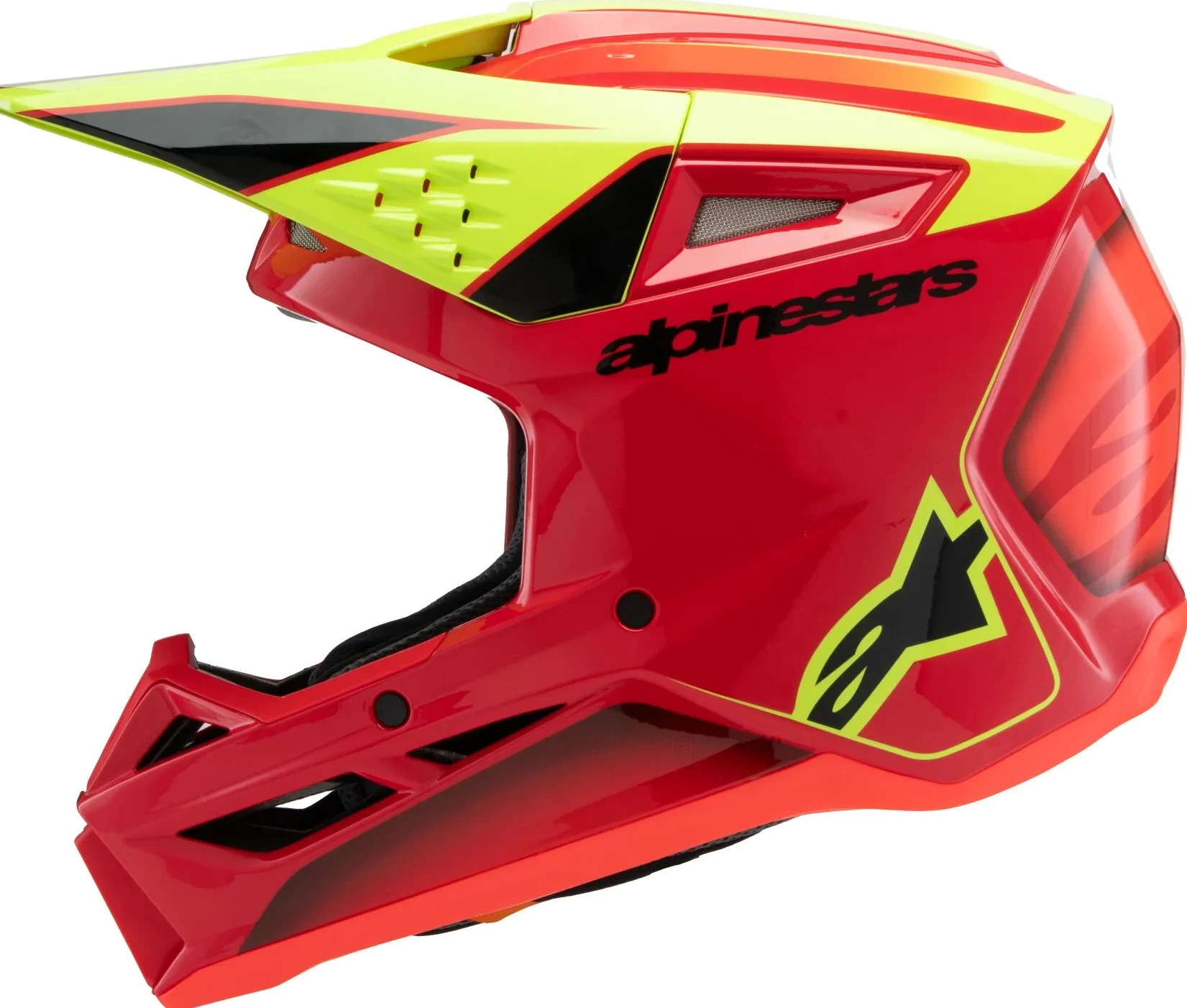 HELMET YTH SM3 FRAY RD/YL/BK YS