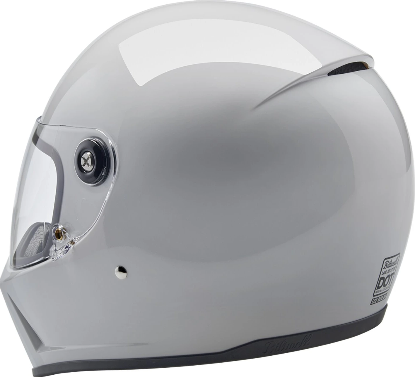 Biltwell Lane Splitter helmet, White, S, Gloss