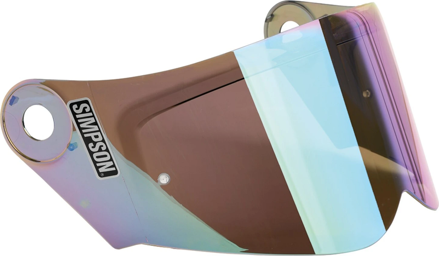 Simpson Visor for Darksome Irridium (oil, storm grey black tracker Multi-color