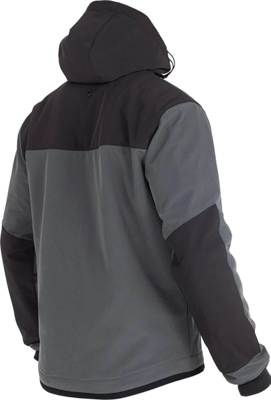 John Doe Hoodie V3 Softshell Rip-Stop, grey, Black, 2XL