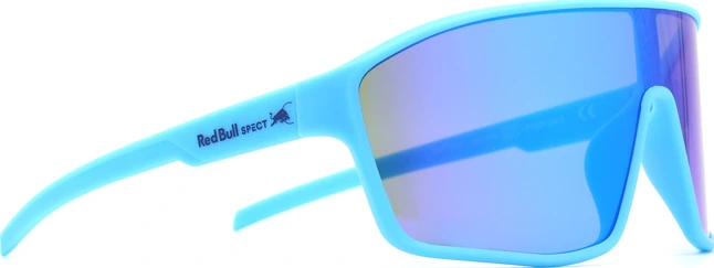 Spect Red Bull Daft Sunglasses Soft Light Blue w Smoke Blue Mirror lens