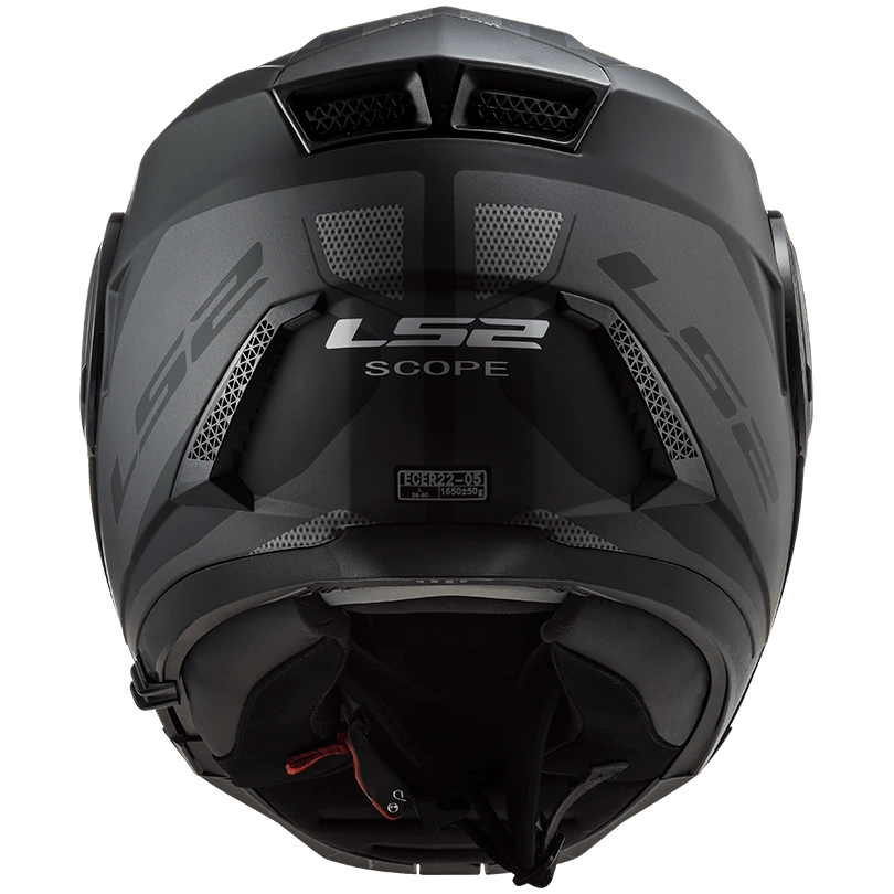 LS2 FF902 SCOPE AXIS helmet - L, Black Titanium