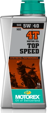 Motorex Top Speed 4T 5W/40 1 ltr (10)
