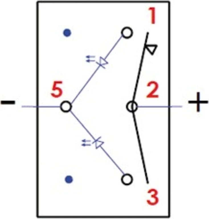 Marina R switch without toggle ON-OFF-(ON)