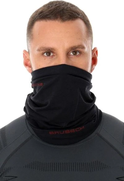 Ziemas balaklava BRUBECK tips vīriešu, krāsa melna, izmērs XL