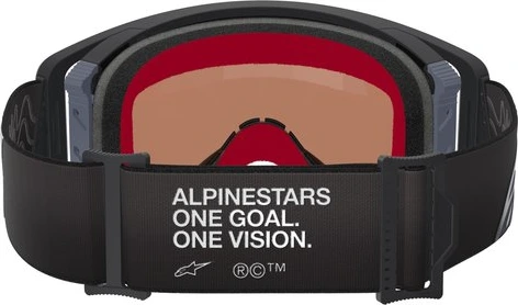 Alpinestars Goggle Supertech CORP Black/ Grey Mirror SILVER