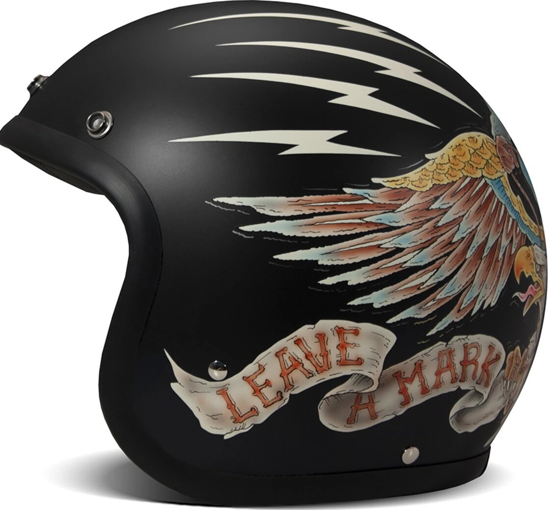 DMD Retro helmet, eagle Black, S, Graphic