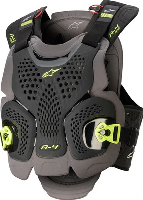 Alpinestars Protection Vest A-4 Max Black/Yellow Fluo, M/L