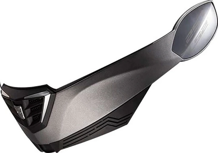 LS2 CHIN BAR - Matt Titanium, FF900